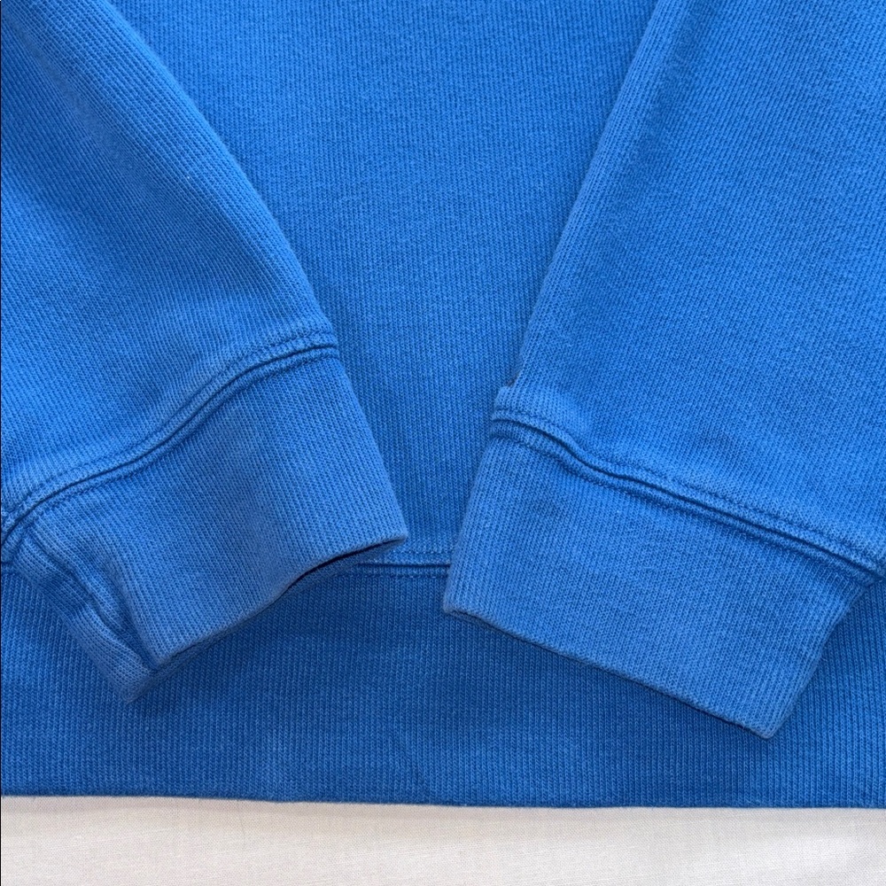 Sperry Top-Sider Blue 1/2 Zip Nautical Pullover, Striped Collar, Large, EUC - Picture 16 of 16